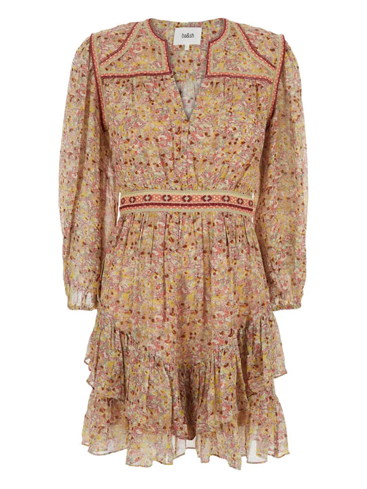 Loly Floral-Print Minidress