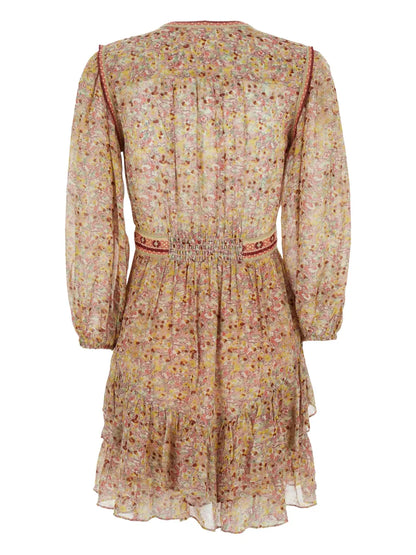 Loly Floral-Print Minidress