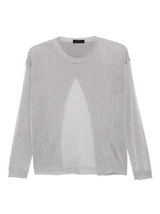 Metallic-Threading Top