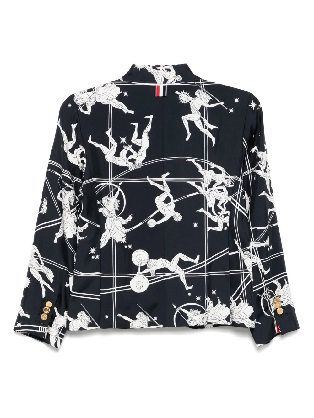 Graphic-Print Sport Coat