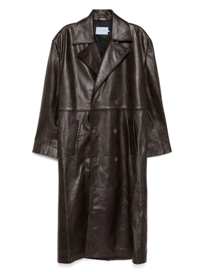 All Alone Leather Coat