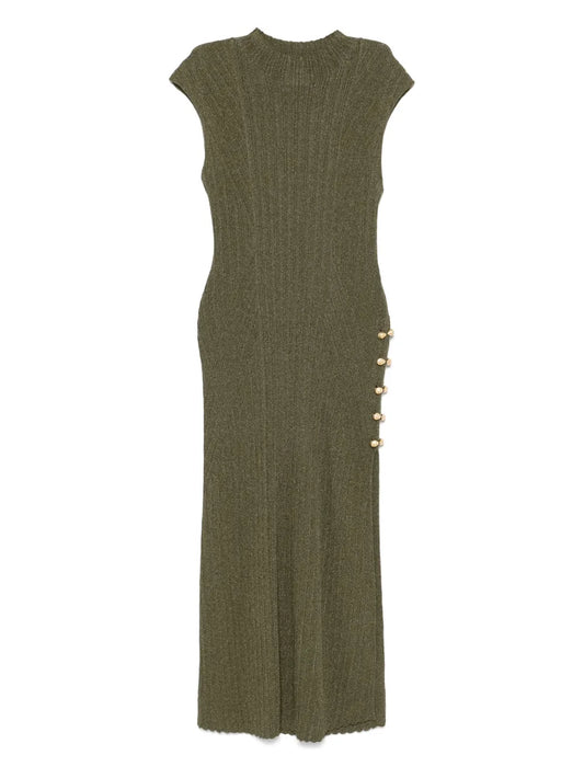 Ribbed Midi Dress