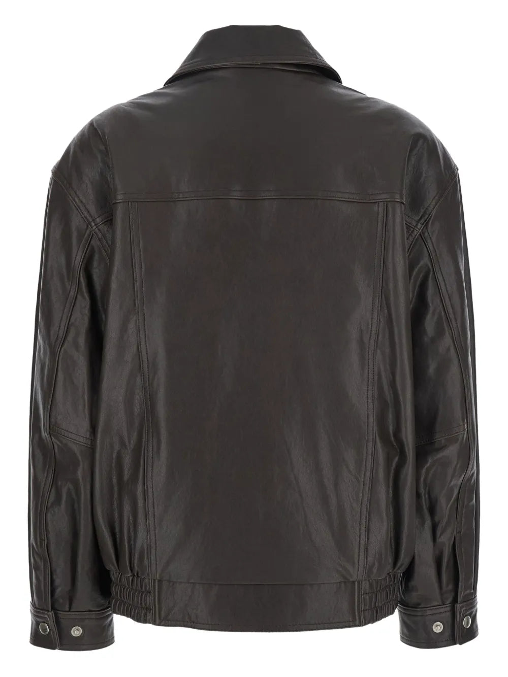 Oversized Leather Jacket