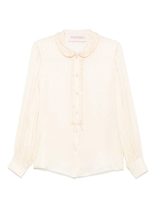 Optical-Jacquard Shirt