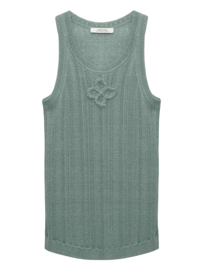 Embroidered Tank Top