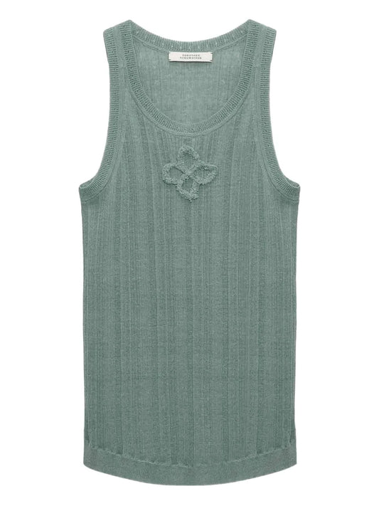 Embroidered Tank Top
