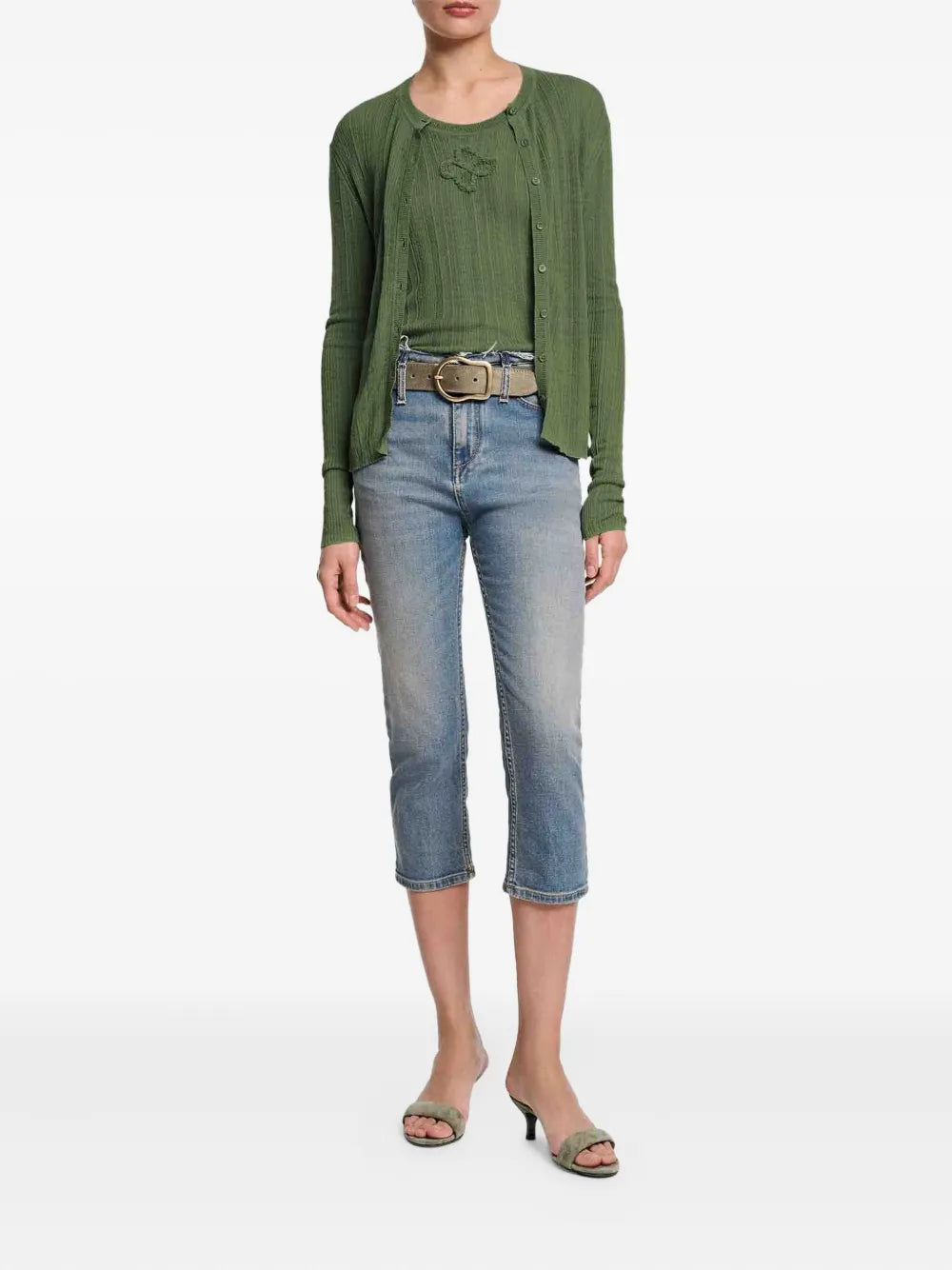 Ribbed Cardigan