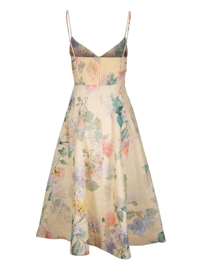 Floral-Print Dress