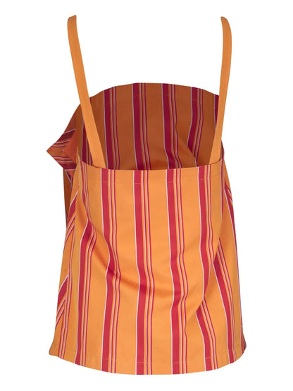 Asymmetric Striped Top