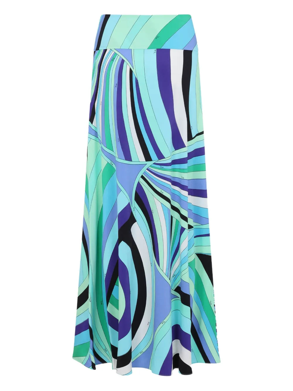 Abstract-Print Skirt