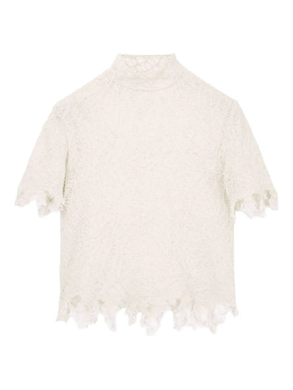 Silk Lace Top