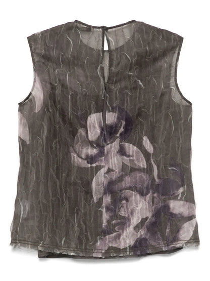 Graphic-Print Top