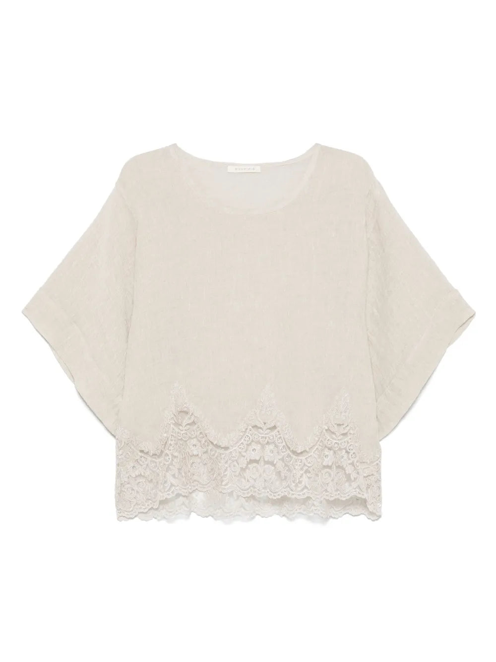 Lace-Detail Blouse