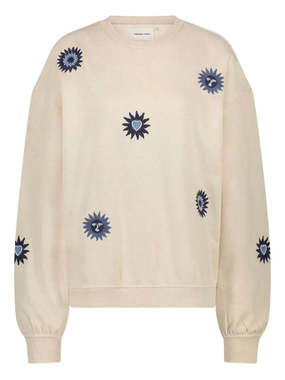 Embroidered-Design Sweatshirt