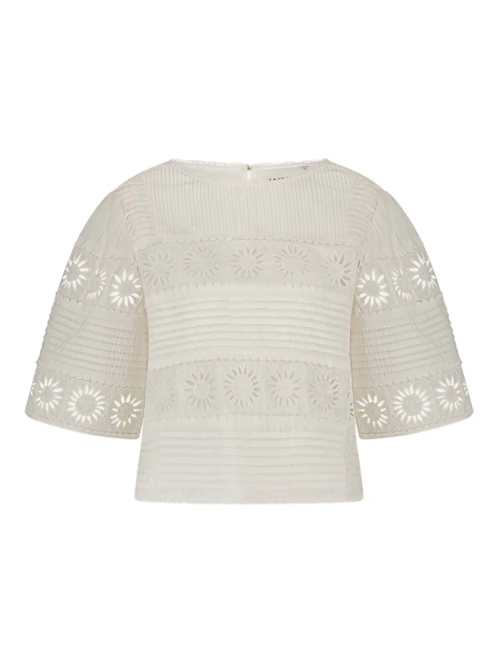 Sun Embroidered Top
