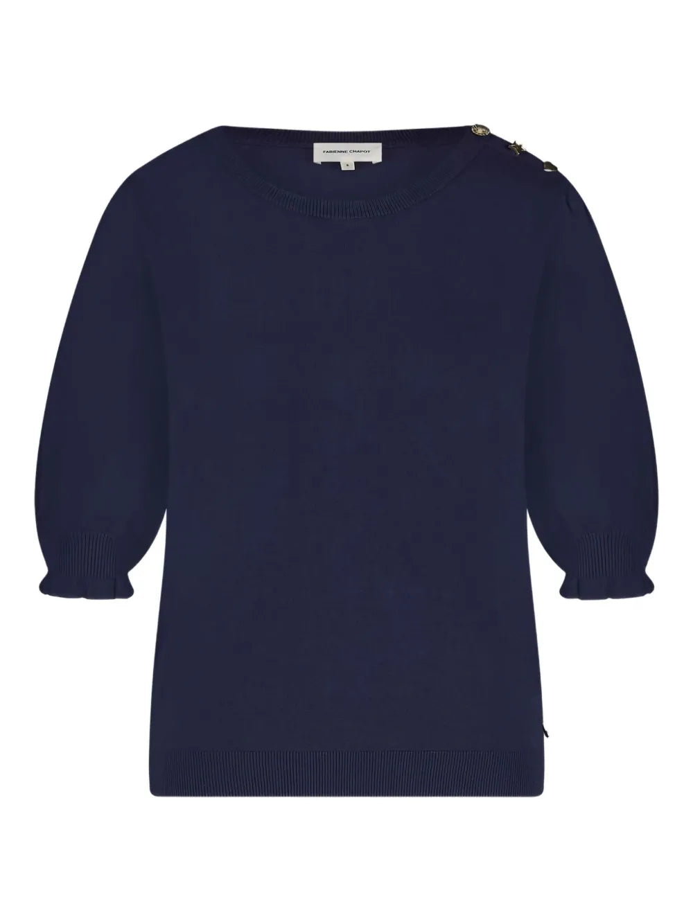 Ruffle-Detailing T-Shirt