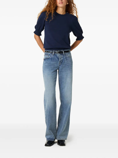 Ruffle-Detailing T-Shirt