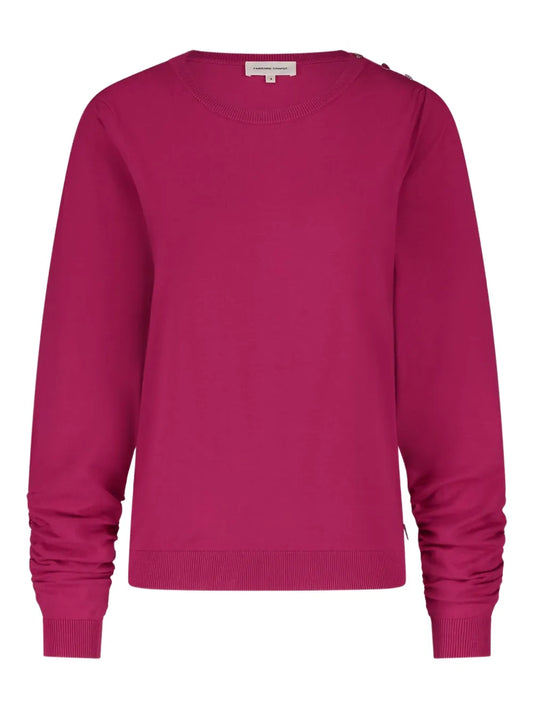 Button-Fastening Jumper
