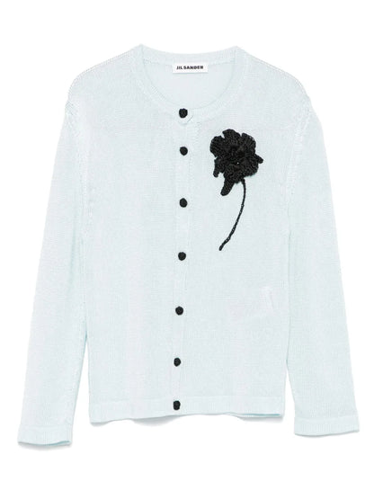 Crochet Flower Cardigan