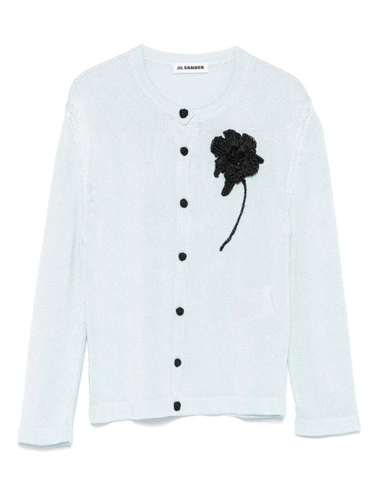 Crochet Flower Cardigan