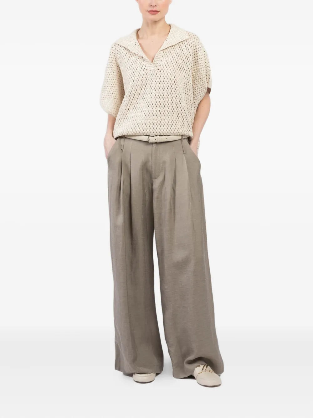 Open-Knit Jumper