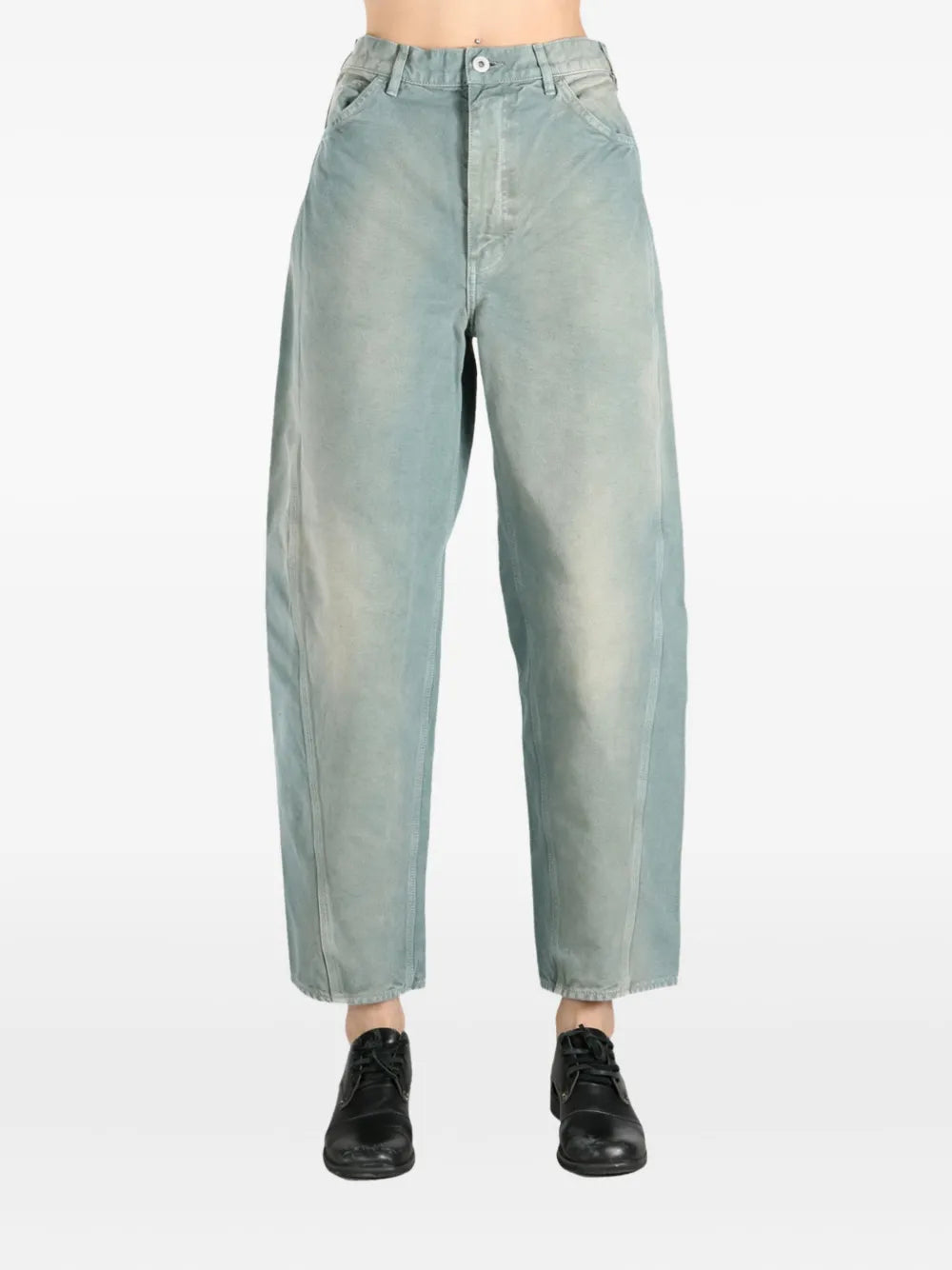 Cotton Tapered Jeans