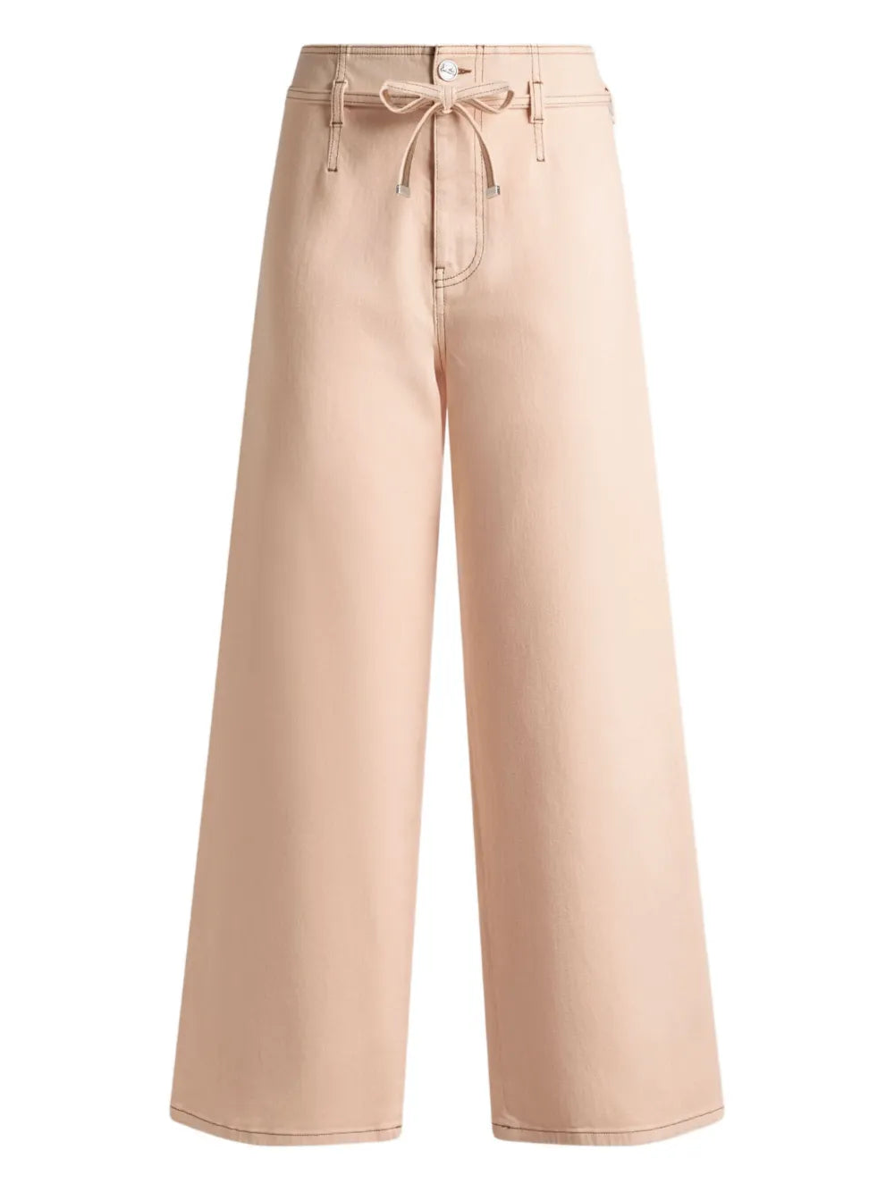 Belted Cropped Trousers