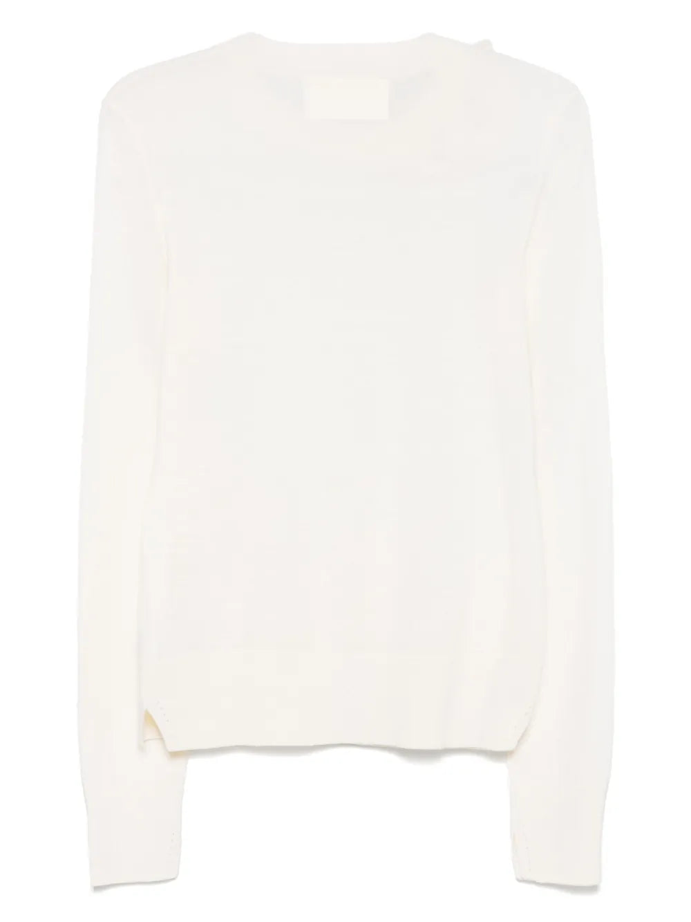 Floral-Appliqué Sweater