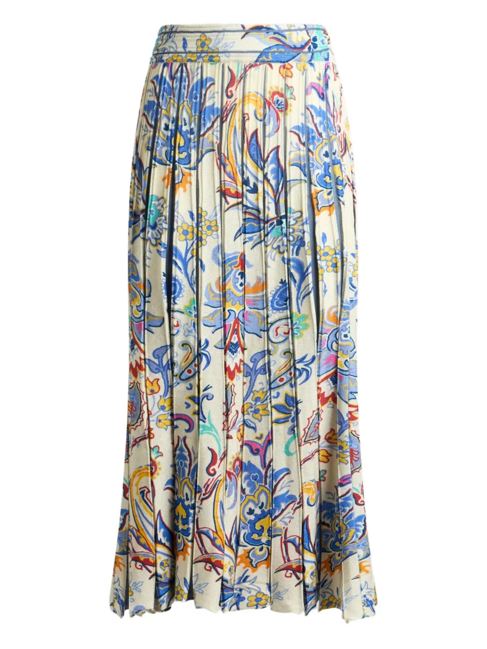 Printed Midi Skirt