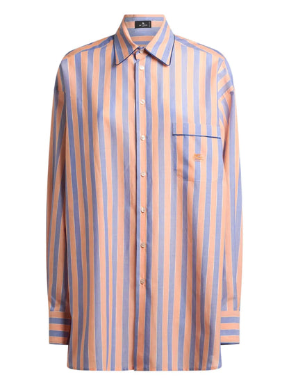 Striped Muslin Shirt
