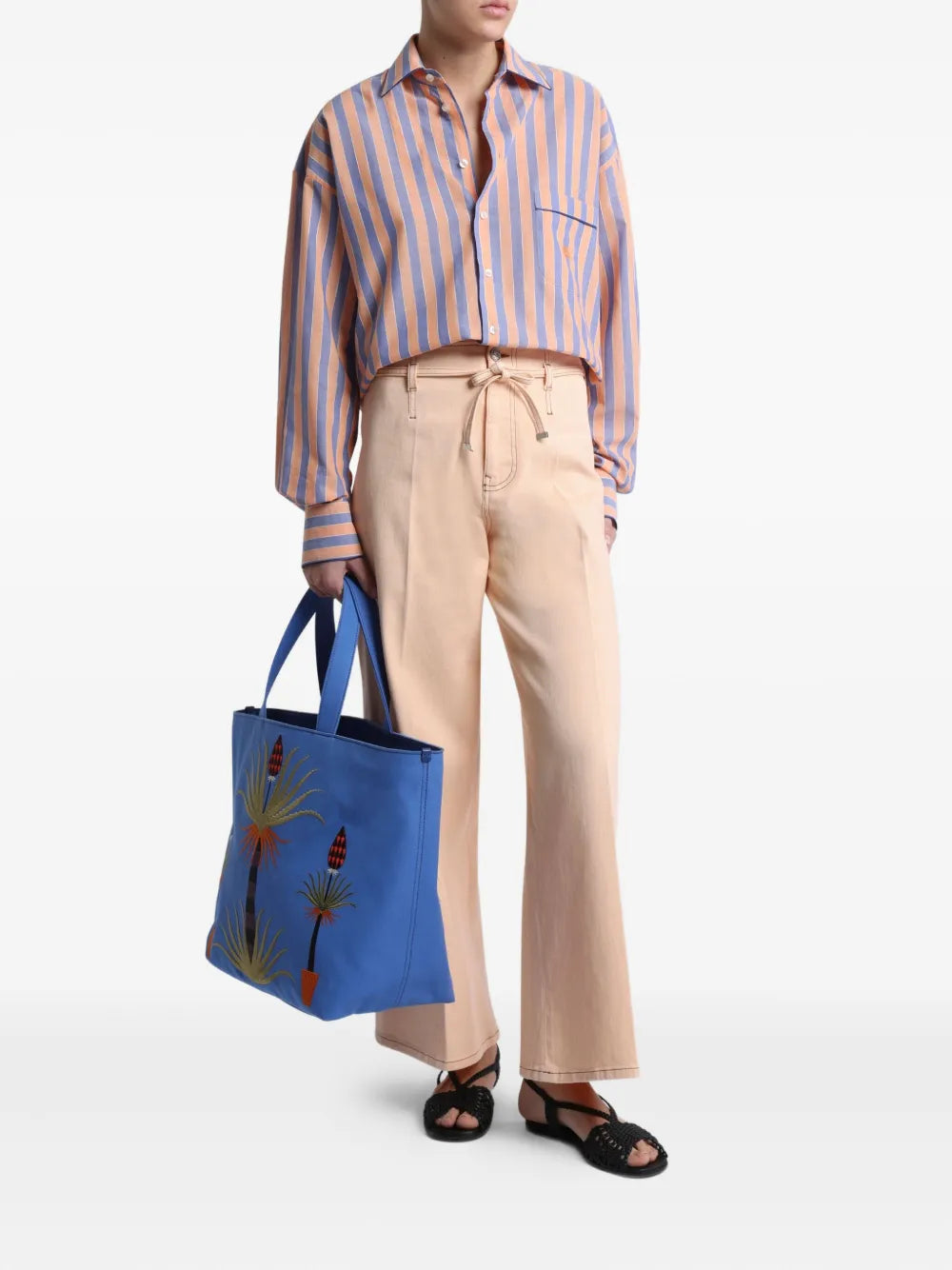 Striped Muslin Shirt