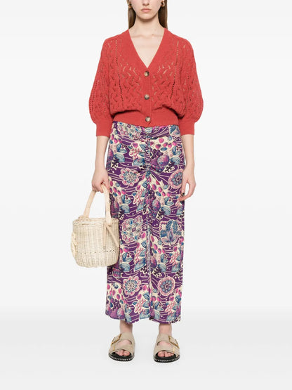 Open-Knit Cardigan