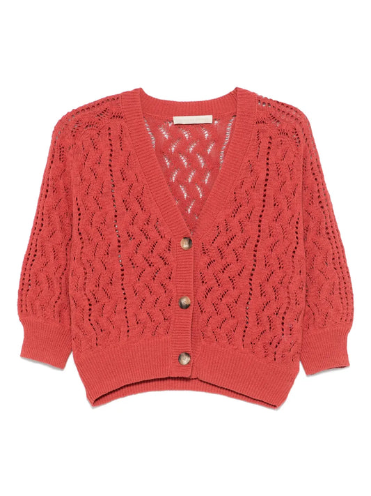 Open-Knit Cardigan