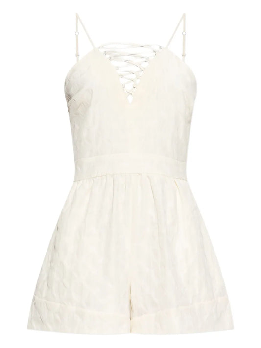 Strap-Detail Playsuit