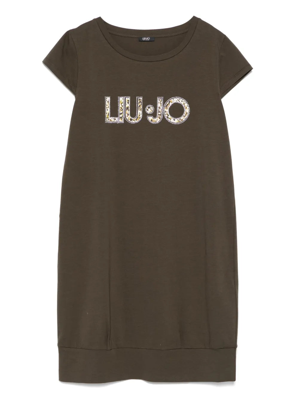 Logo-Embellished Mini Dress