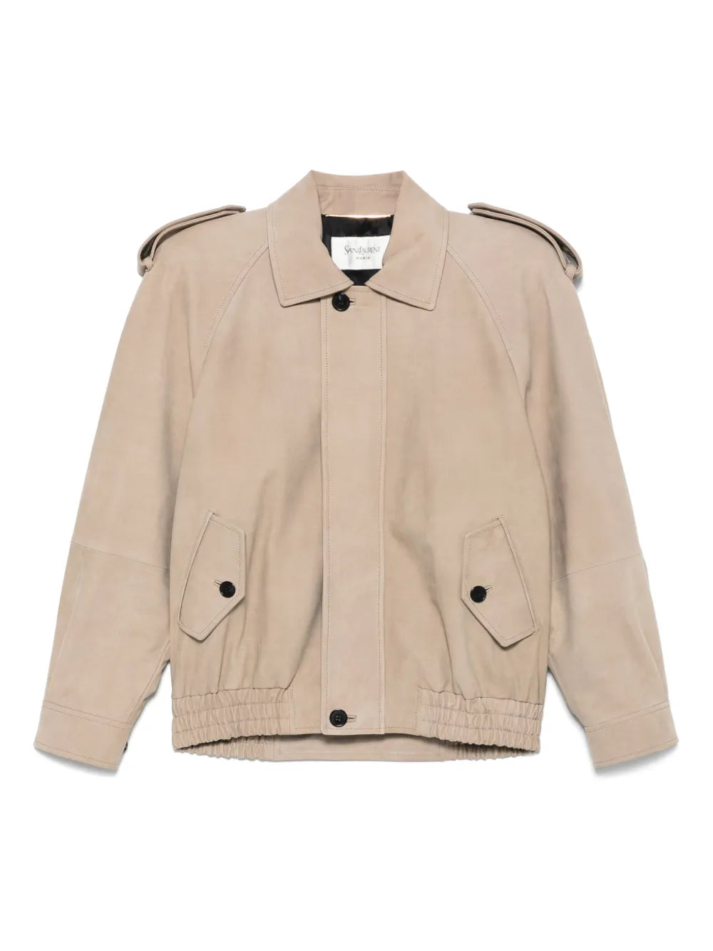 Suede Bomber Jacket