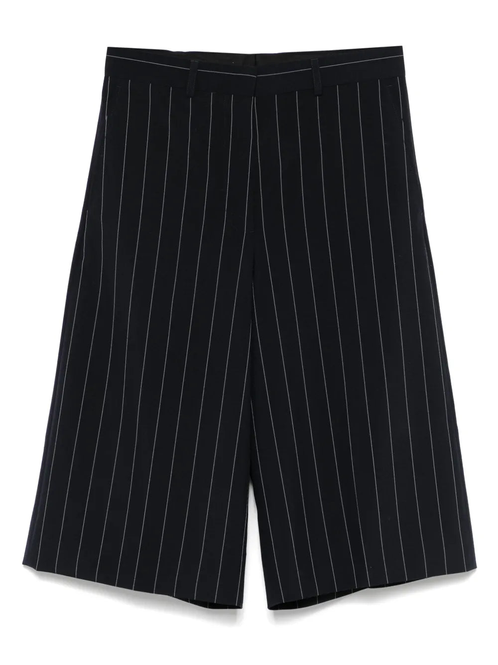 Pinstriped Tailored Shorts