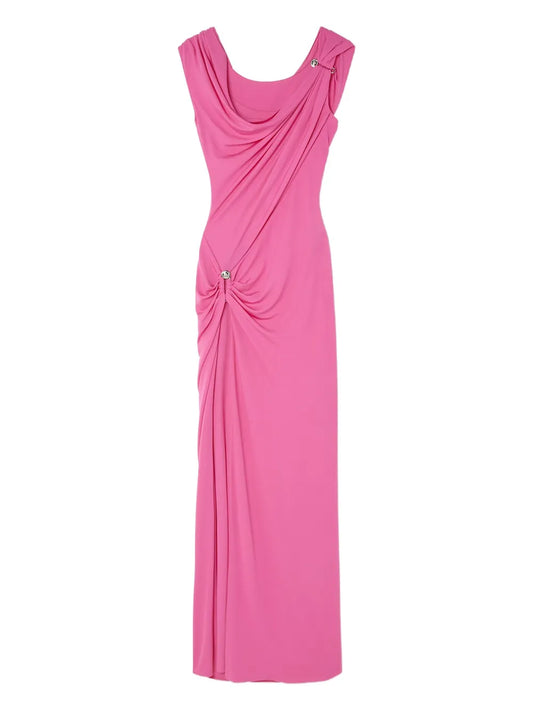 Safety Pin Gathered Gown