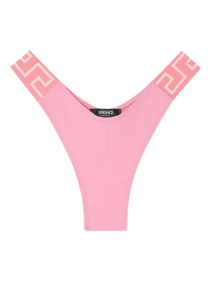 Greca-Print Bikini Bottom