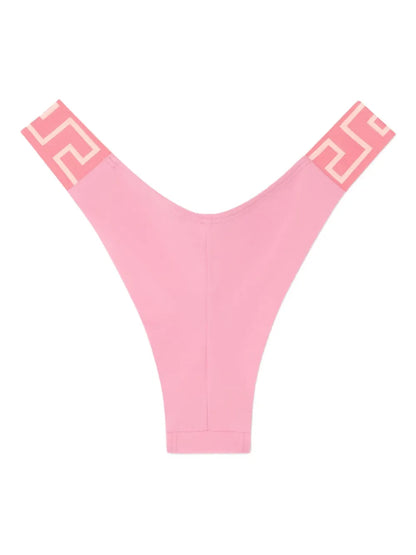 Greca-Print Bikini Bottom