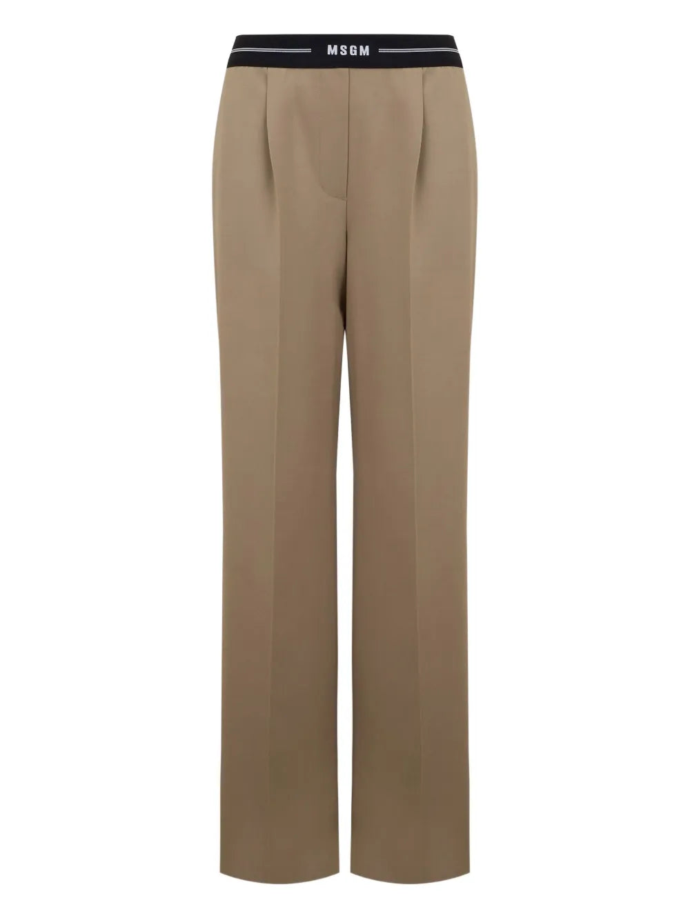 Logo-Waistband Trousers