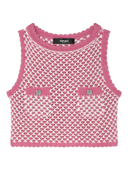 Crochet Knit Top