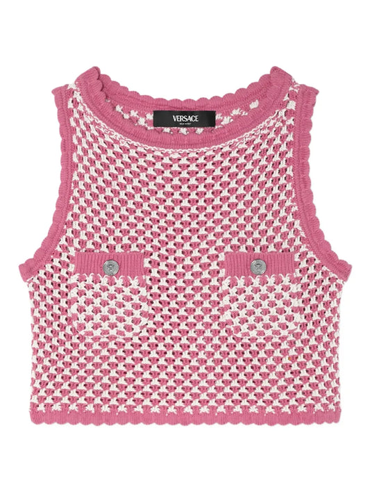 Crochet Knit Top