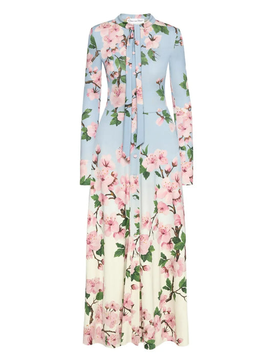 Cherry Blossom Ombré Dress