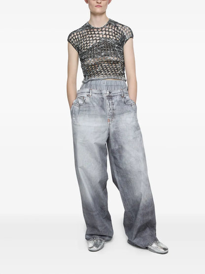Tiered Jeans