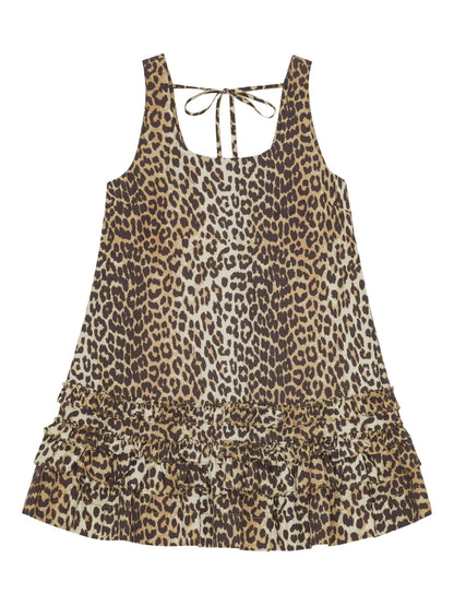 Leopard-Print Dress