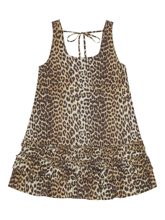 Leopard-Print Dress
