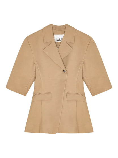 Short-Sleeved Blazer
