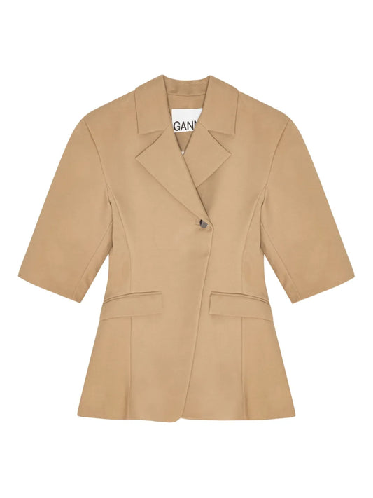 Short-Sleeved Blazer
