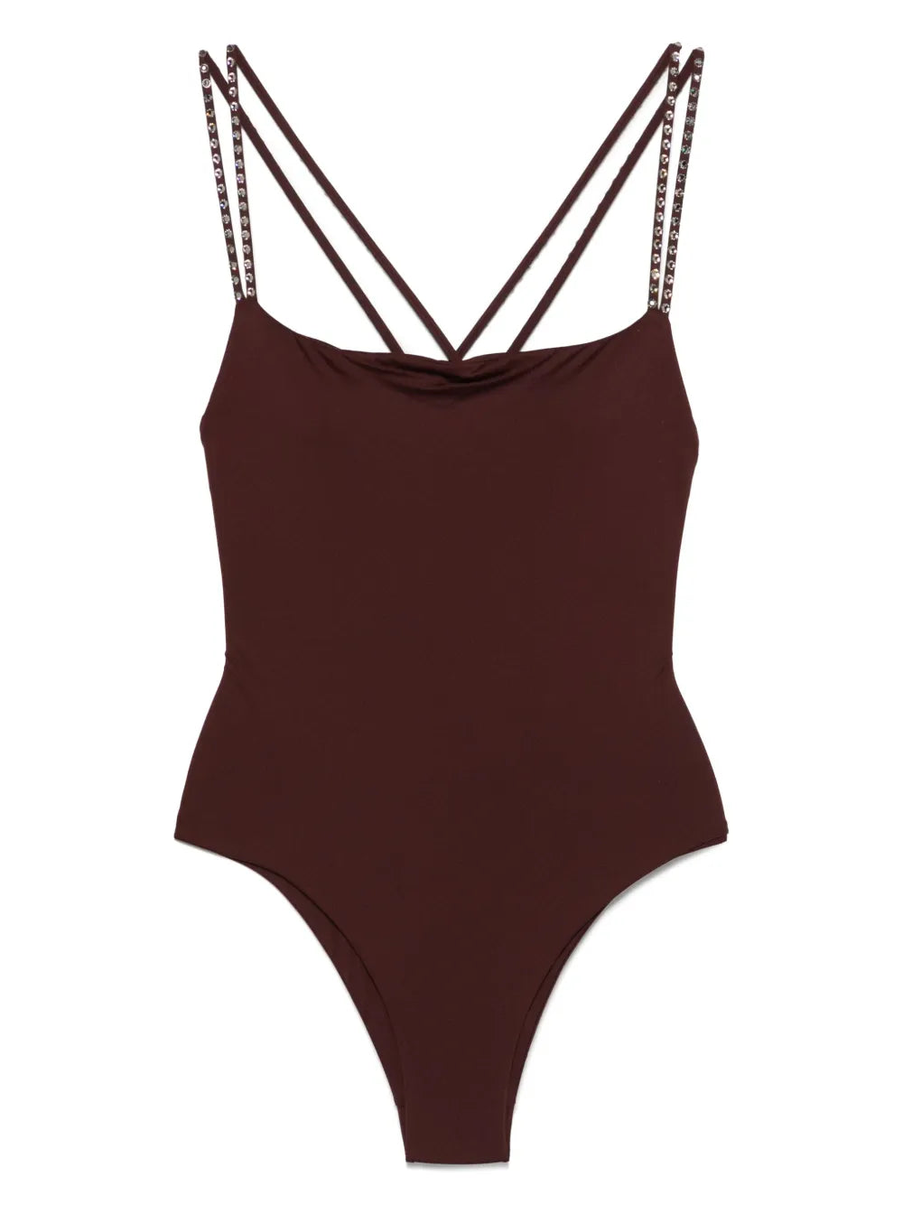 Crystal-Embellished Swimsuit